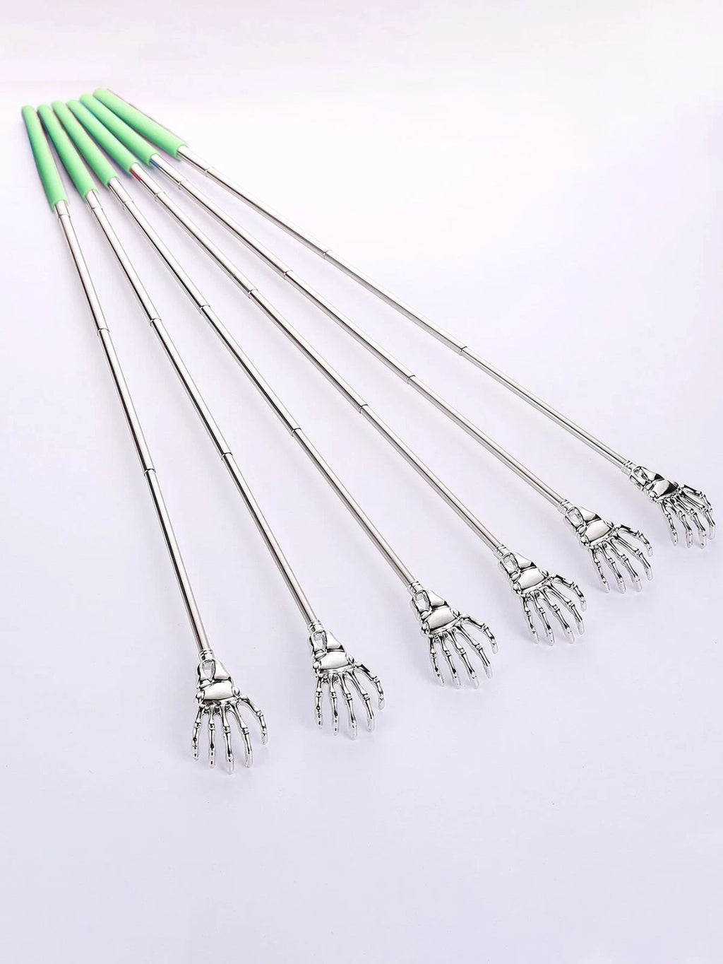 1PC EXTENDABLE EAGLE CLAW BACK SCRATCHER Metal Massager Portable Telescopic UK