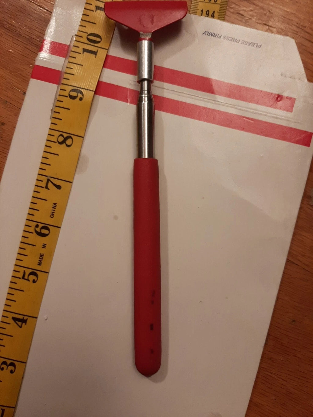 Telescopic Back Scratcher Red Garden Rake - Generic massager 27 inches to 8 in