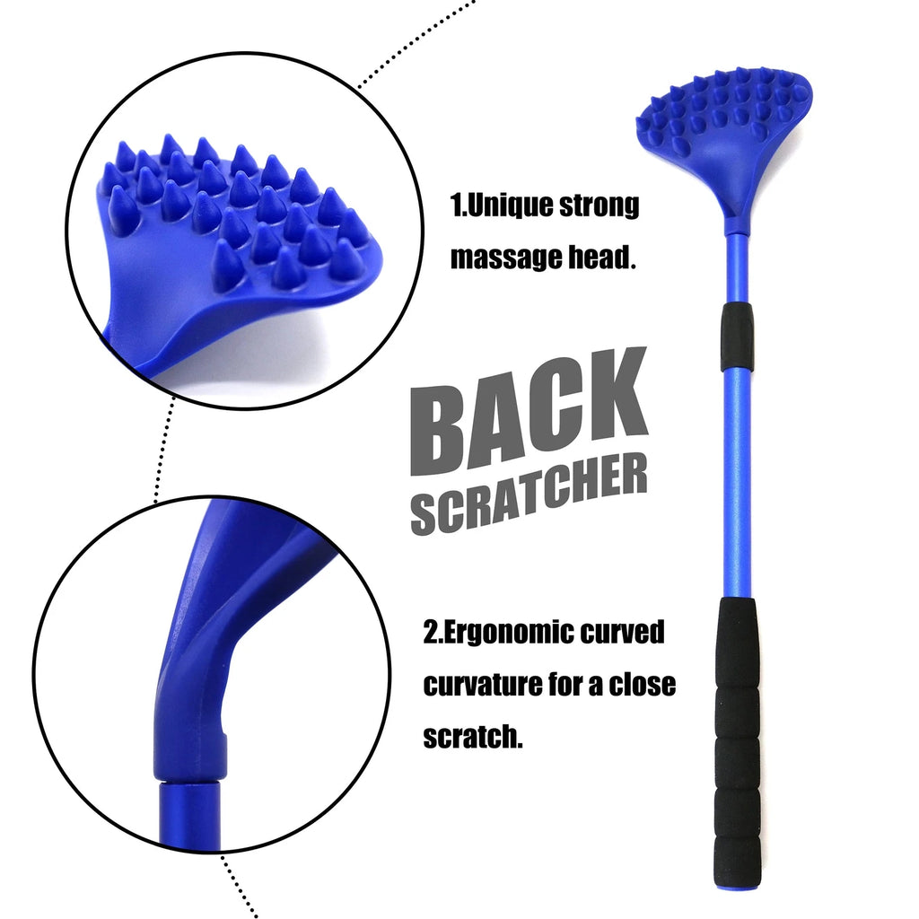 Back Scratcher for Women Men Extendable with Strong ABS Massage Head 21inch B...