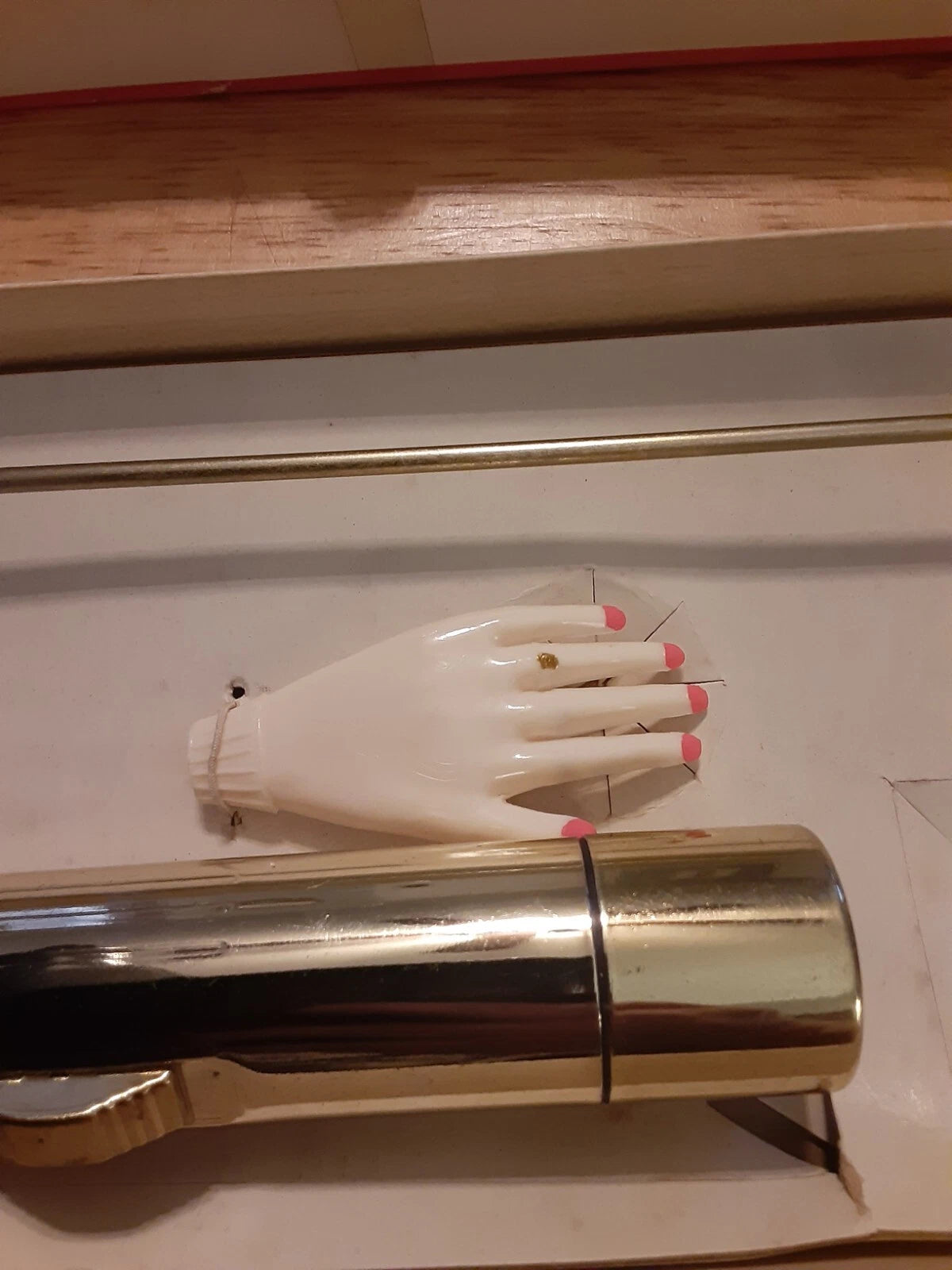 Deluxe Back Scratcher Battery Powered Vibrating 18" In Box - Works