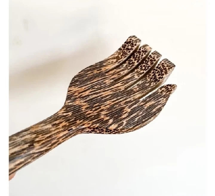 Back Scratcher wooden Handmade Nature stick Thai Body Massager Palm Wood