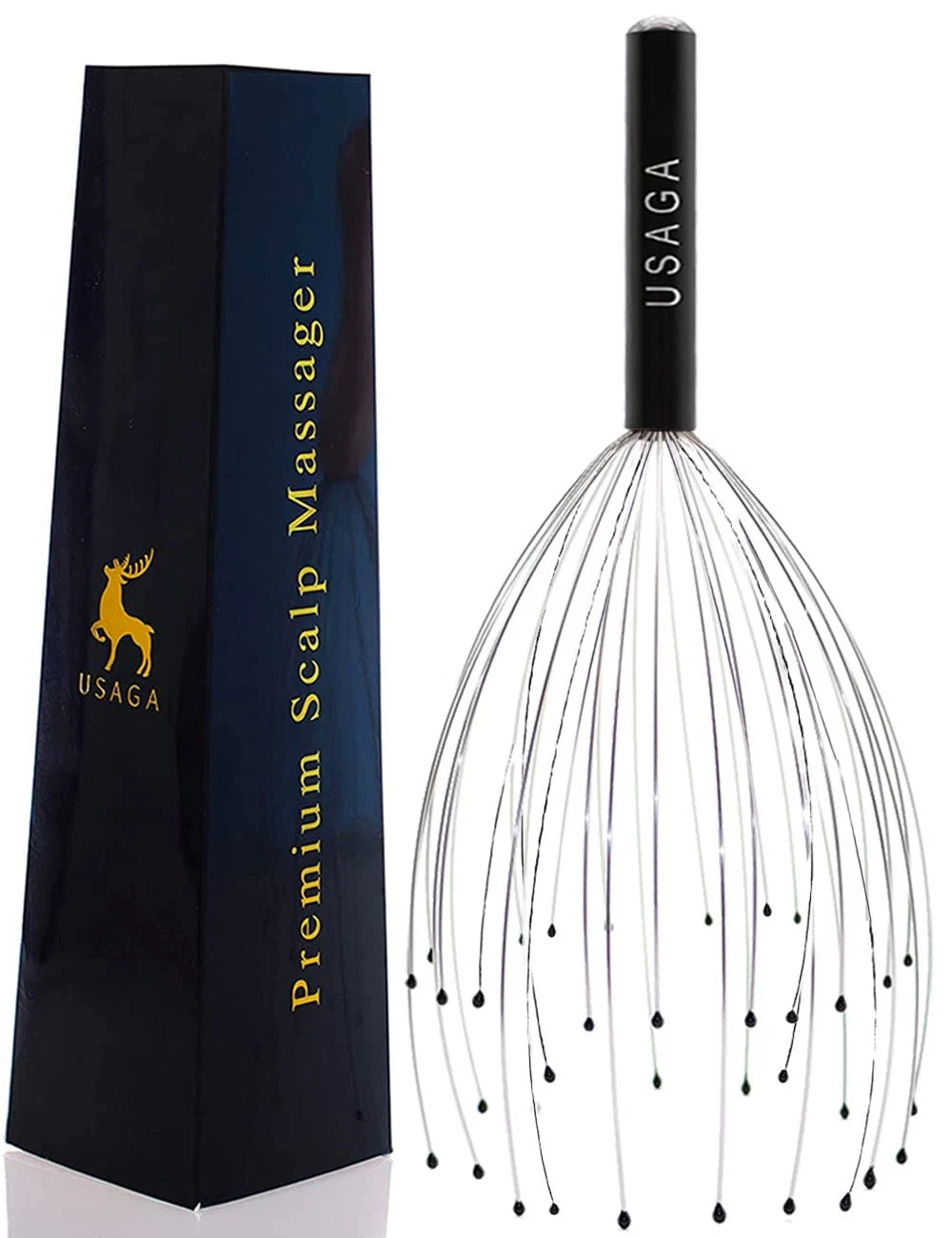 USAGA 36 Fingers Head Massager Scalp Massager Head Scratcher for Scalp Body R...