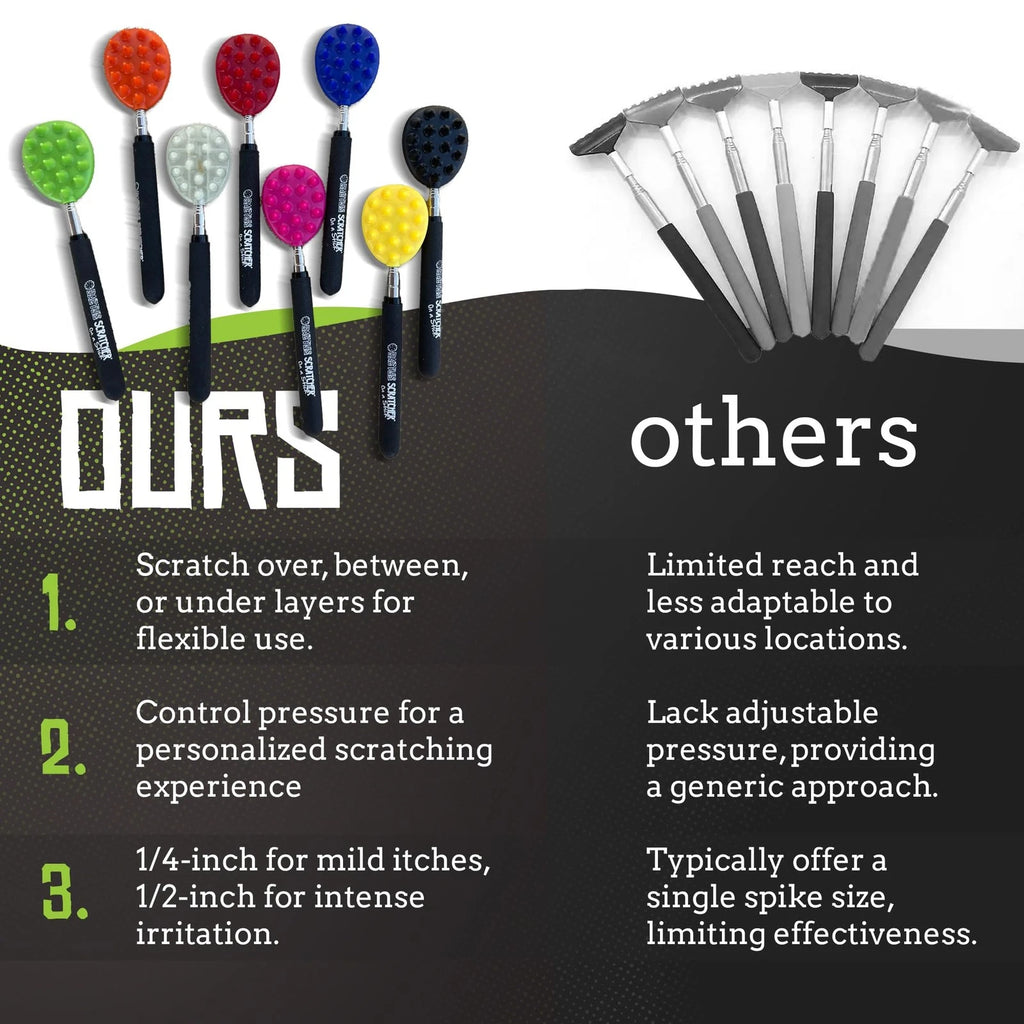 CACTUS Extendable Back Scratcher for Women & Men, 24.5" Long Telescopic Back ...