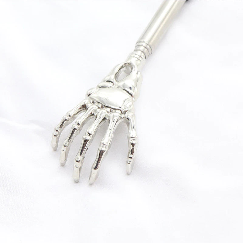 1PC EXTENDABLE EAGLE CLAW BACK SCRATCHER Metal Massager Portable Telescopic UK