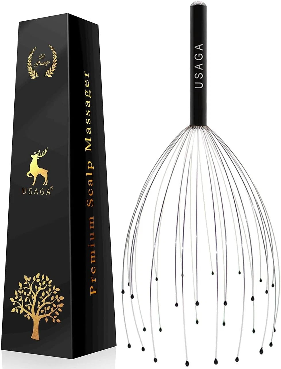 Luxurious 28 Fingers Head Scratcher -  Scalp Massager for Relaxation