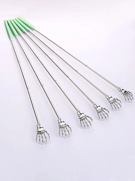 1PC EXTENDABLE EAGLE CLAW BACK SCRATCHER Metal Massager Portable Telescopic UK