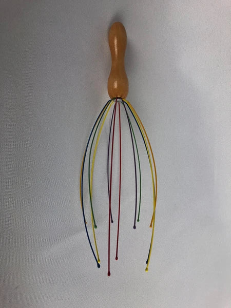 2 PCS Scalp Massager Octopus Head Scratcher Therapeutic Relief for Deep RelaxNEW