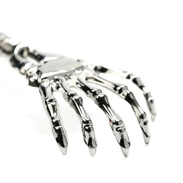 1PC EXTENDABLE EAGLE CLAW BACK SCRATCHER Metal Massager Portable Telescopic UK