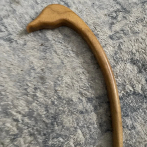 VTG Duck  Wooden Back Scratcher 20” Long Smooth Solid Wood Hand Made