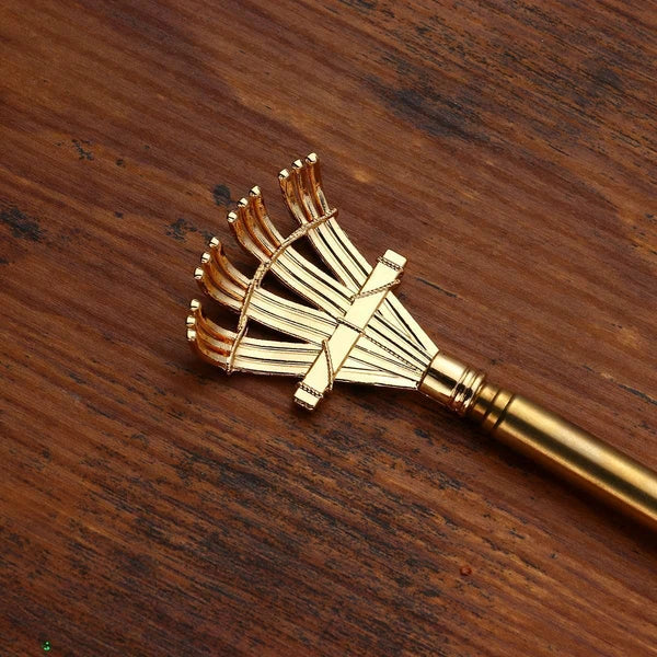 2pcs Extendable Scratcher Back Scratchers Hand Massage for Scratching Back Itch