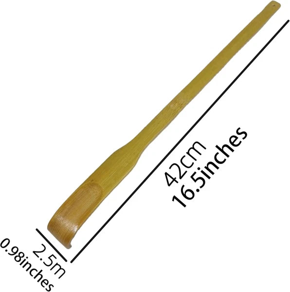3 Pcs Bamboo Back Scratcher 100% Natural Bamboo Back Scratchers Long Handle