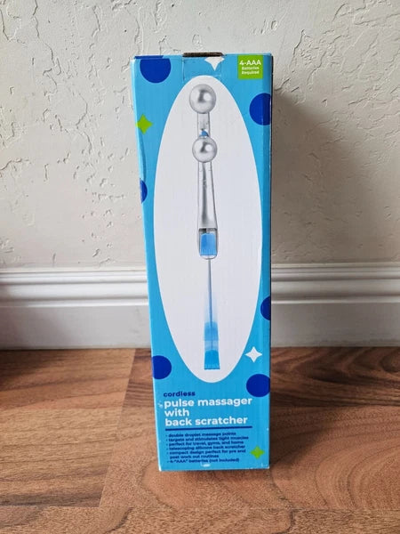 Home by RiteAid Cordless Pulse Massager & Back Scratcher