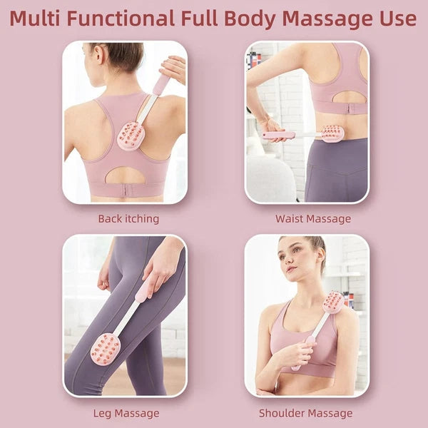 Flexible Extendable Back Scratcher for Women Men, Double Sided Air Cushion Massa