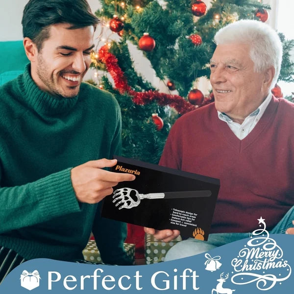 Multi-Purpose Telescopic Back Scratchers - 4-Pack for Easy Itch Relief Anywhere