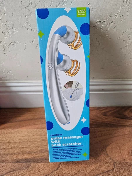Home by RiteAid Cordless Pulse Massager & Back Scratcher