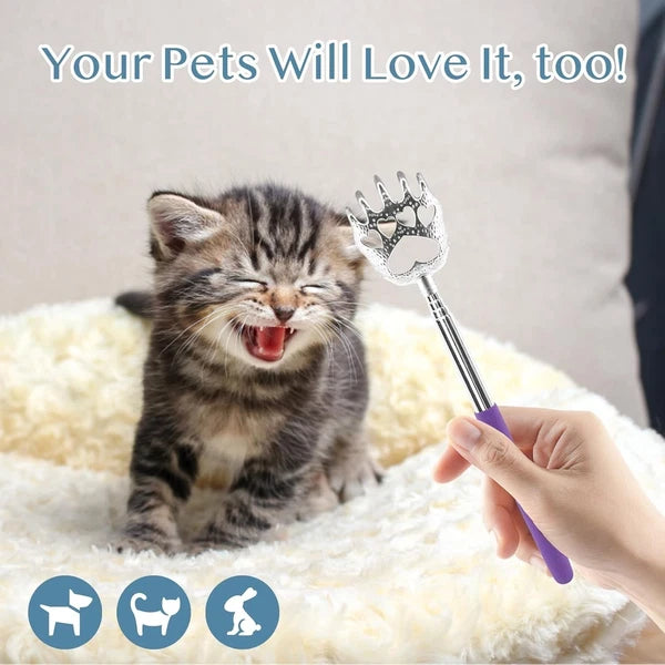 Telescopic Bear Claws Back Scratchers - Effortless Itch Relief & Body Massage