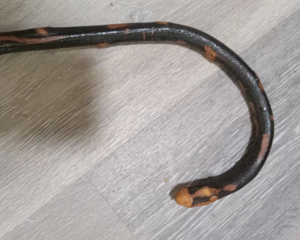 Vintage Hand Carved Wooden Back Massage Scratcher Stick