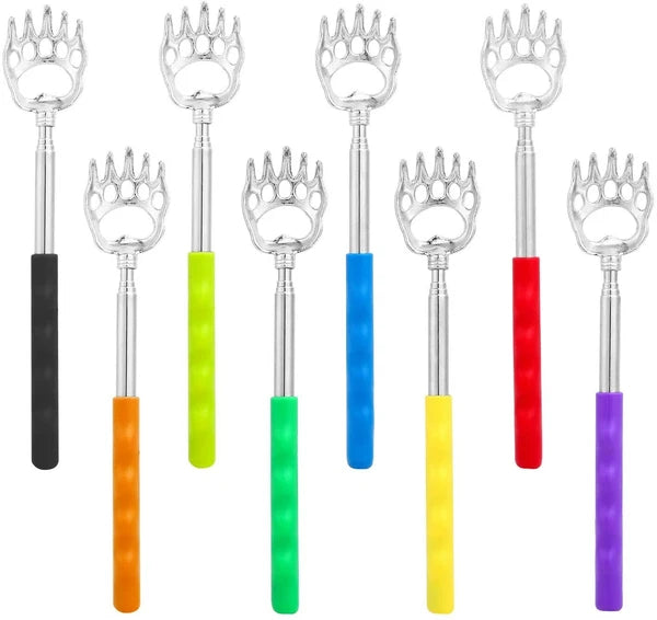 Ohuhu 8 Pack Telescopic Back Scratcher Extendable Back Itching Self Massager