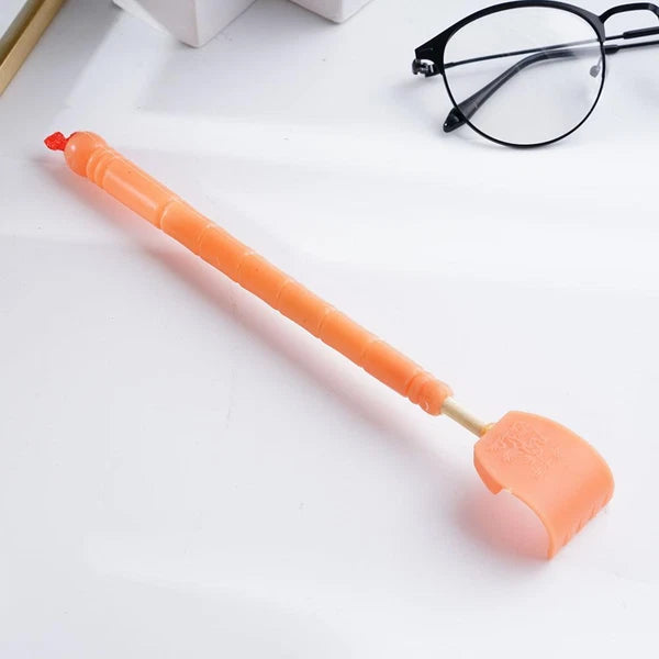 Plastic Hand Back Scratcher Massager Pick Itch Relief Long Reach Shoehorn New