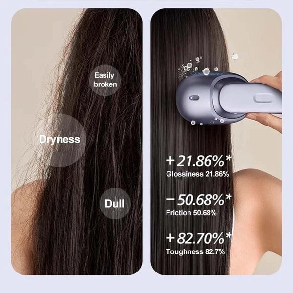 Electric Scalp Massager Head: Portable Scratcher Massager for Hair Growth