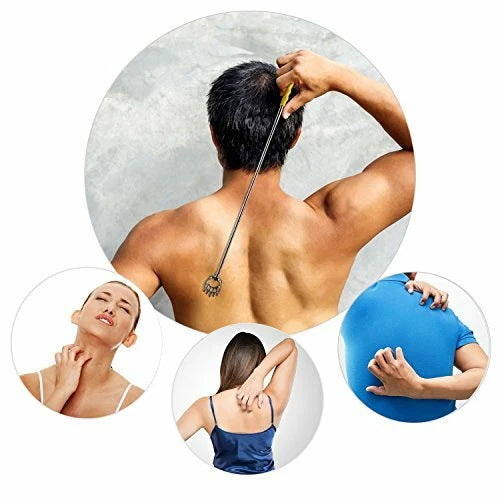 Ohuhu Telescopic Back Scratcher Extendable Back Itching Self Massager 8 PCS