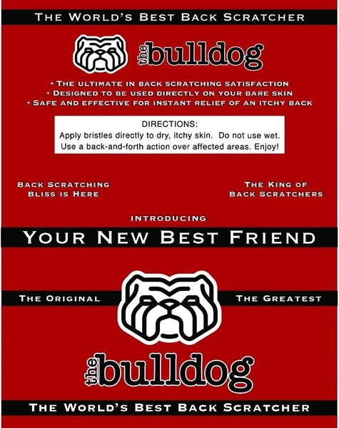 Innovative Back Scratcher with Humane Nylon Bristles for Safe Sensory Pleasure