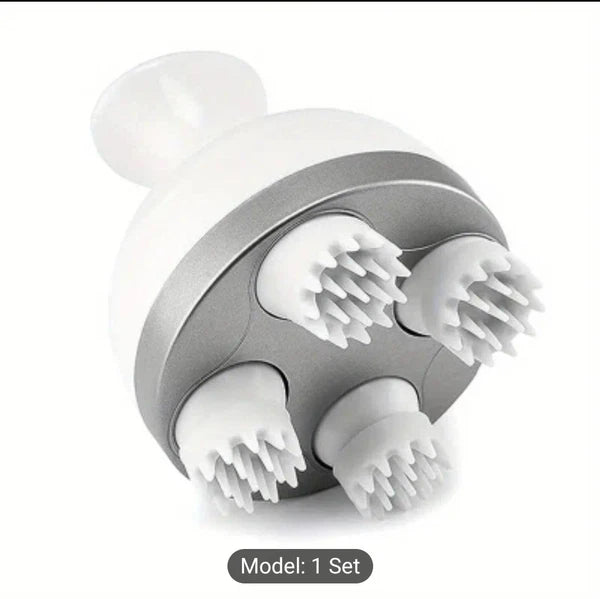 Electric Cordless Hair Scalp Massager with Kneading 84 Massage Nodes, Handheld